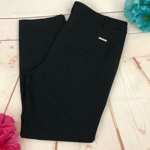 Michael Michael Kors Black Straight Leg Pants